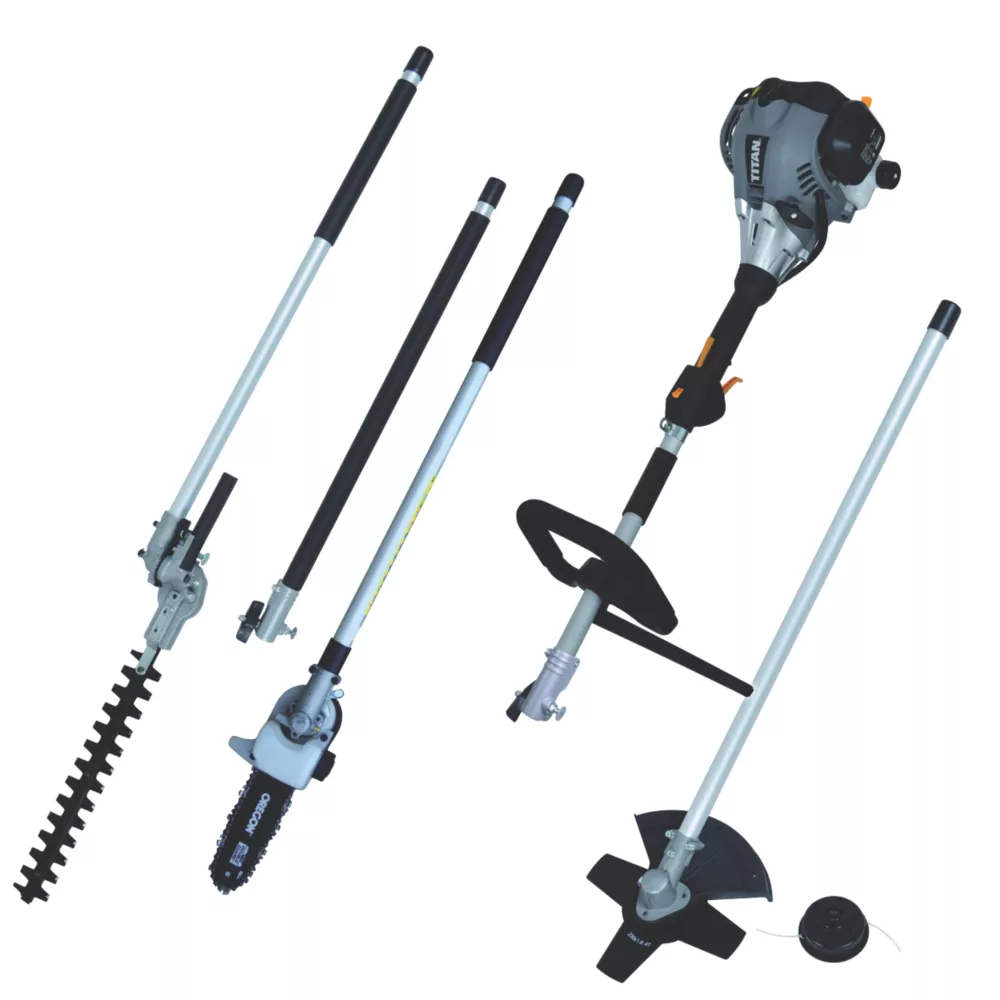 Outil Multifonction Thermique De Paysagiste Titan TTK587GDO 25,4cm³ 1 Outil Multifonction Thermique De Paysagiste Titan TTK587GDO 25,4cm³