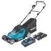 Tondeuse à gazon Sans Fil 38cm LXT Makita 36V 4 batteries Li-Ion 3,0Ah
