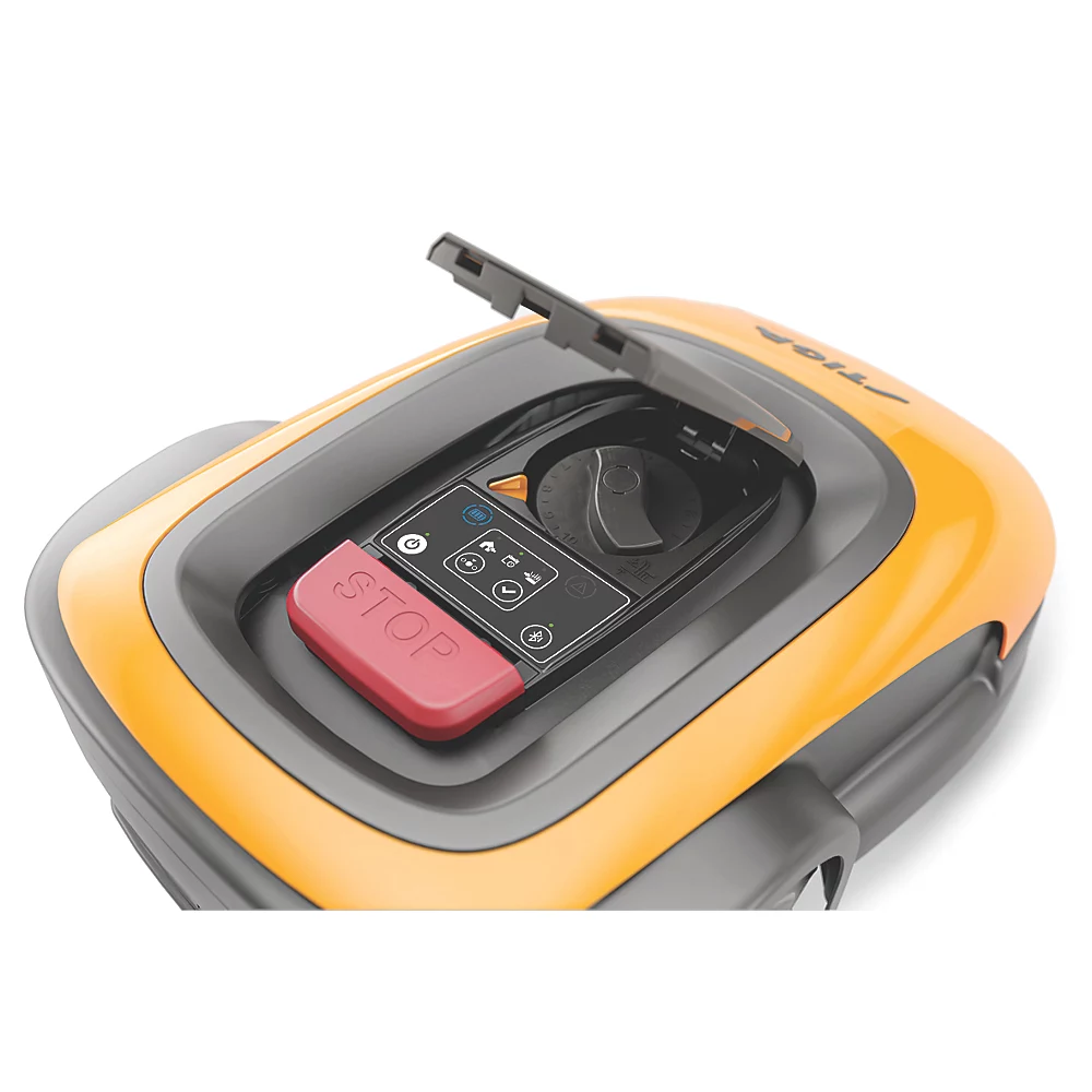 Robot Tondeuse électrique Sans Fil Brushless Stiga 230V Batterie Au Lithium 2,5Ah 18cm G 600 7 Robot Tondeuse électrique Sans Fil Brushless Stiga 230V Batterie Au Lithium 2,5Ah 18cm G 600 – Image 7