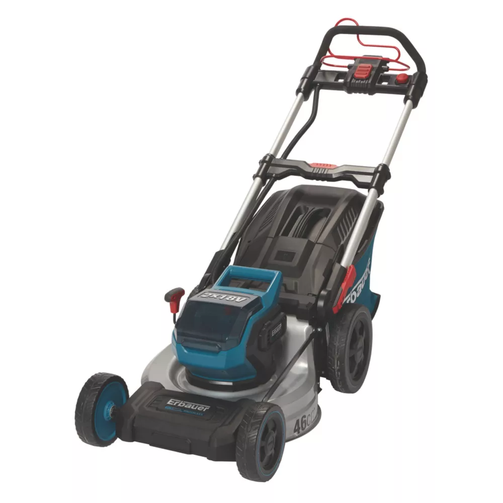 Tondeuse à gazon Sans Fil Brushless Erbauer 2x18V 2x5,0Ah Li-ion EXT 1 Tondeuse à gazon Sans Fil Brushless Erbauer 2x18V 2x5,0Ah Li-ion EXT