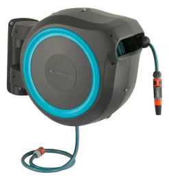 Dévidoir Mural Automatique Gardena Rollup 25m