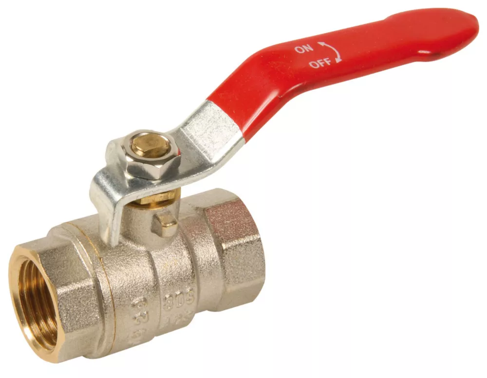 Poignée De Robinet à Boisseau Sphérique Longue Spid'O Rouge FF15/21mm 1 Poignée De Robinet à Boisseau Sphérique Longue Spid'O Rouge FF15/21mm