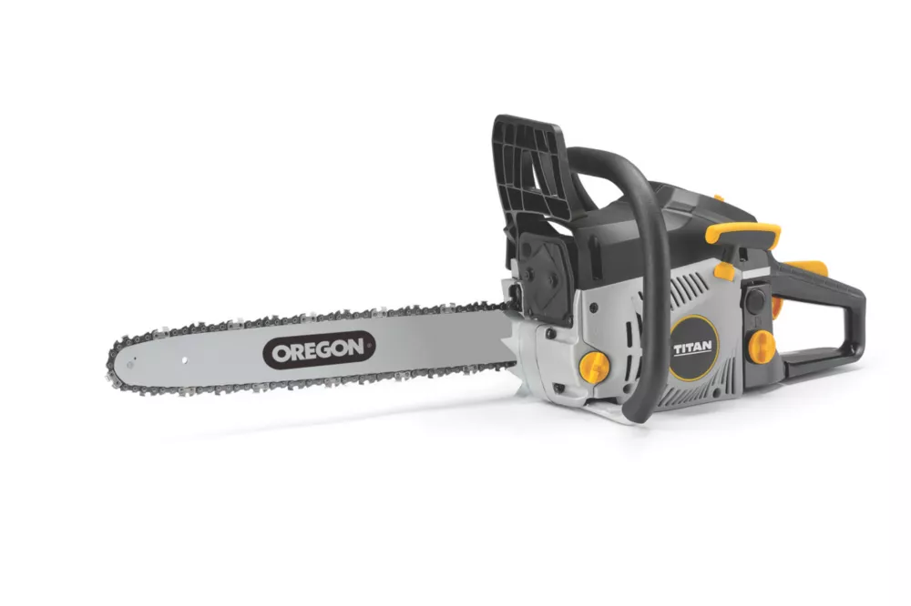 Tronçonneuse Thermique 45cm³ 450mm TTCSP45 Titan 1 Tronçonneuse Thermique 45cm³ 450mm TTCSP45 Titan